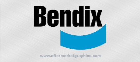 Bendix Brakes Decals - Pair (2 pieces)